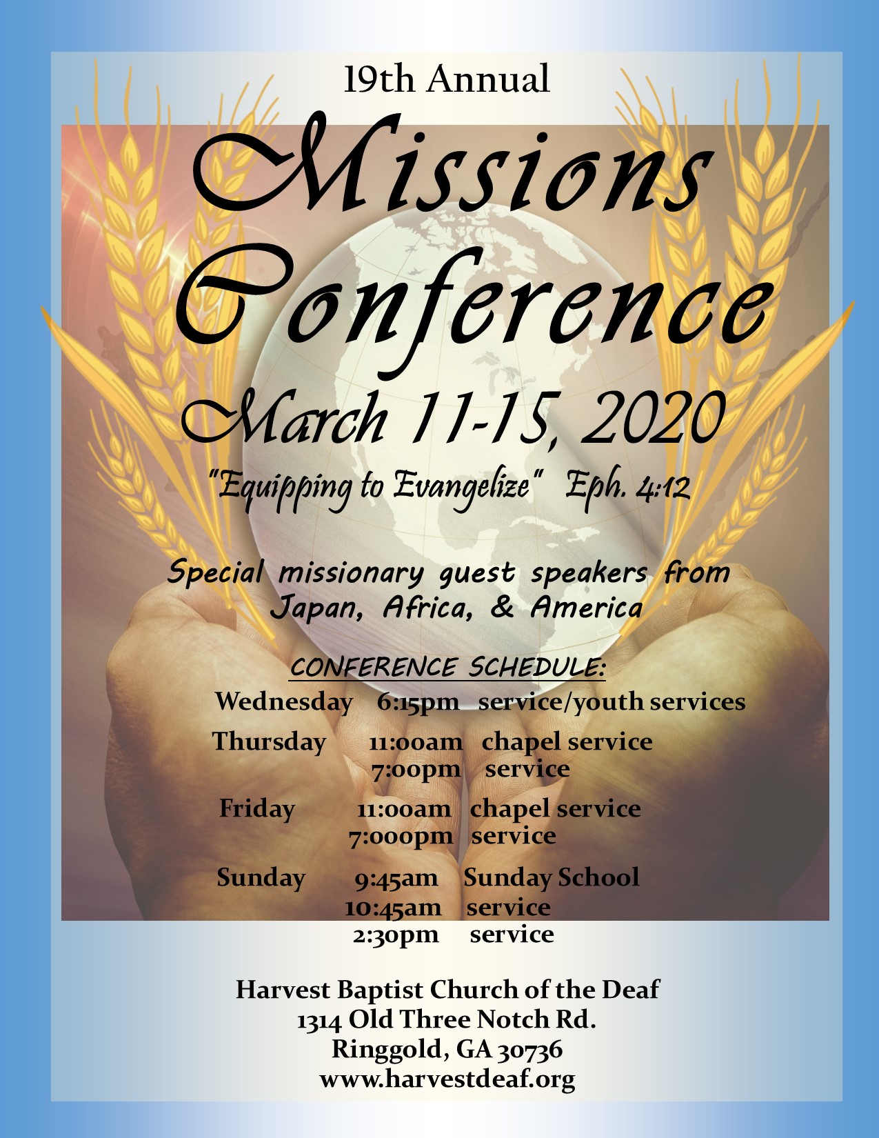 Harvest Deaf Ministries – 